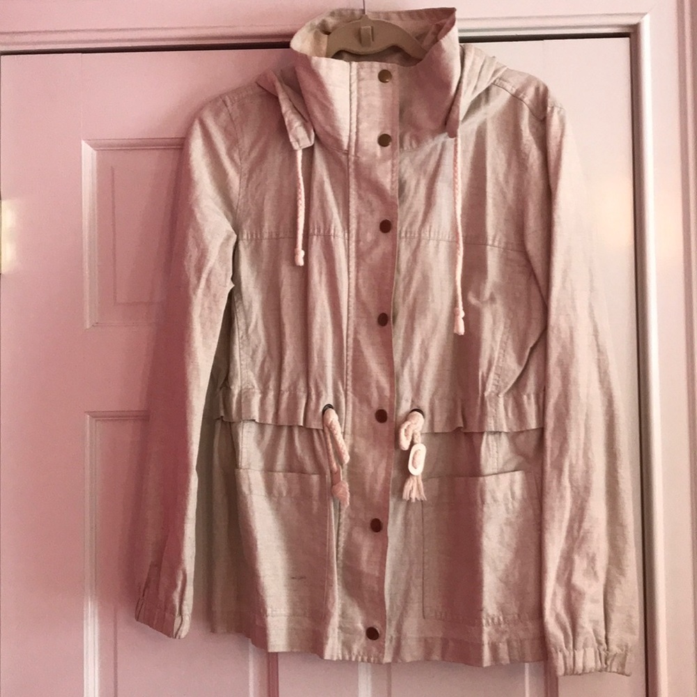 Loft Light Khaki Raincoat